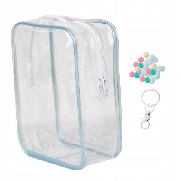 Torba porta miniature blu resistente e antispolvere per bambole e action figures
