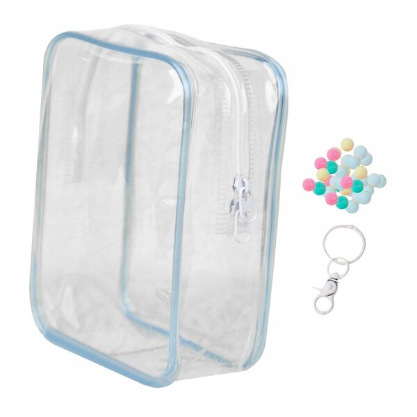 Torba porta miniature blu resistente e antispolvere per bambole e action figures