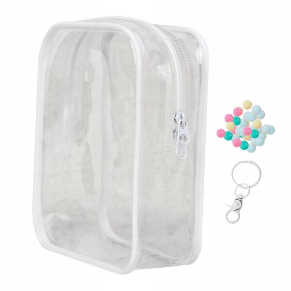Organizer da viaggio per bambole e action figures 15 cm con zip e gancio