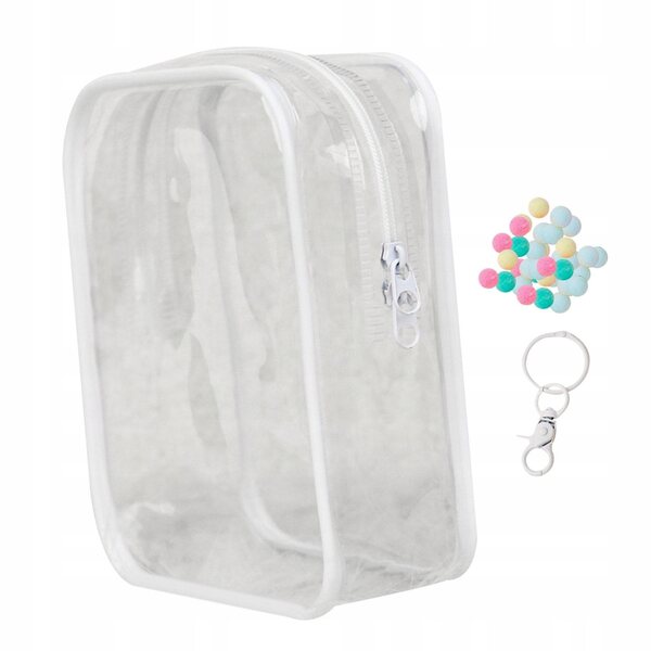 Organizer da viaggio per bambole e action figures 15 cm con zip e gancio
