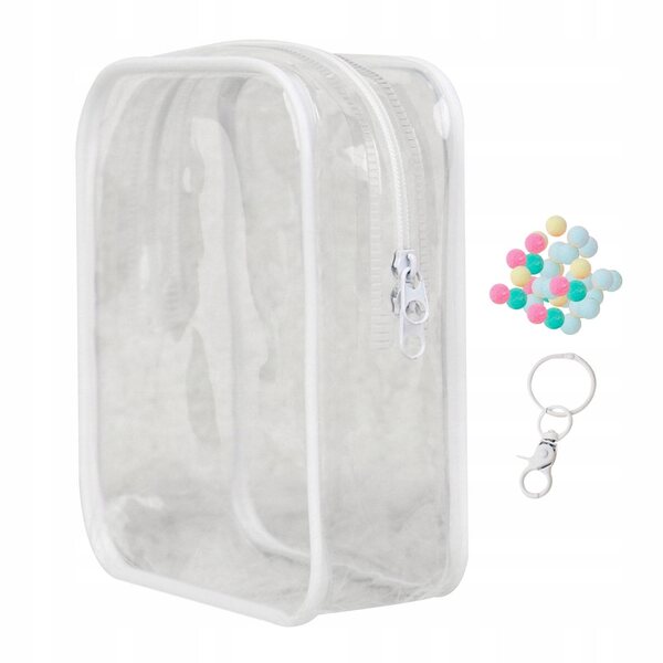 Organizer da viaggio per bambole e action figures 15 cm con zip e gancio