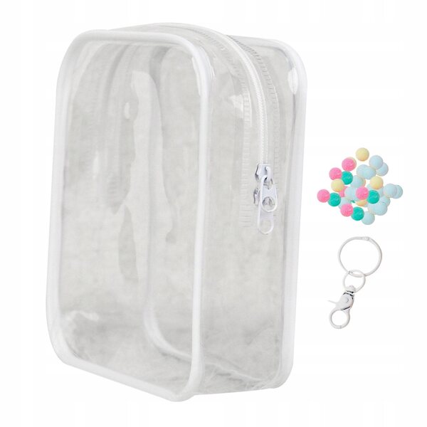 Organizer da viaggio per bambole e action figures 15 cm con zip e gancio