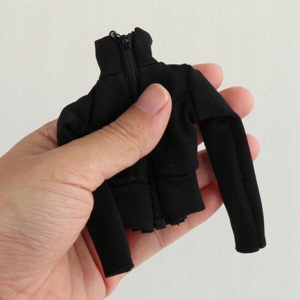 1:6 Yoga-Puppenkleidung für weibliche Figuren, 12 Zoll, Schwarz