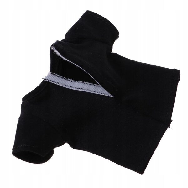 Maglietta nera con stampa per bambole 1/6 - Abbigliamento casual per bambole 12 pollici
