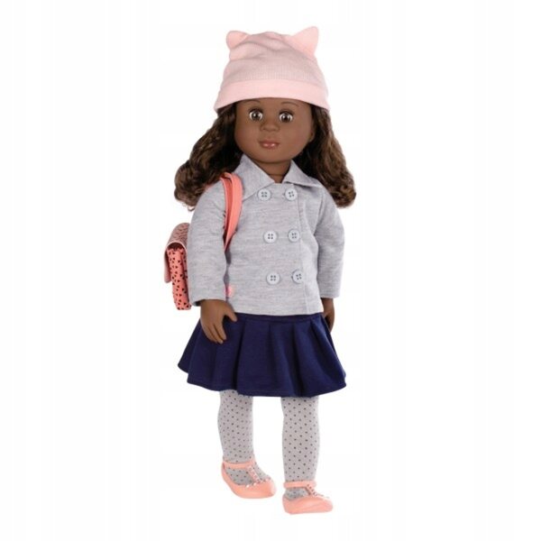 Set abiti per bambole Our Generation 46 cm con zainetto e cappello con orecchie