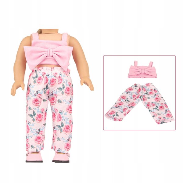 Mini abbigliamento per bambole 18 pollici in tessuto di alta qualità