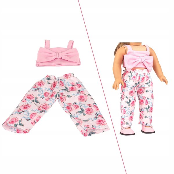 Mini abbigliamento per bambole 18 pollici in tessuto di alta qualità