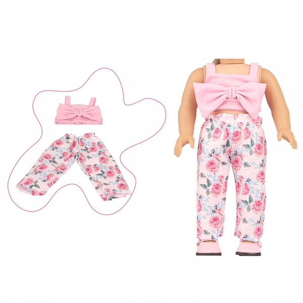 Mini abbigliamento per bambole 18 pollici in tessuto di alta qualità