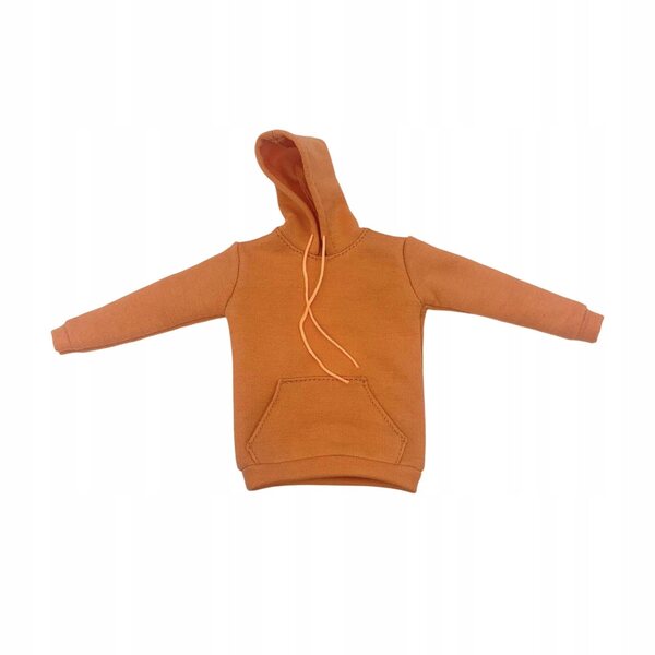 Sportkleding voor 1/6 actiefiguur, 30 cm oranje hoodie