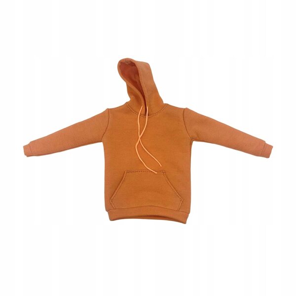 Sportkleding voor 1/6 actiefiguur, 30 cm oranje hoodie