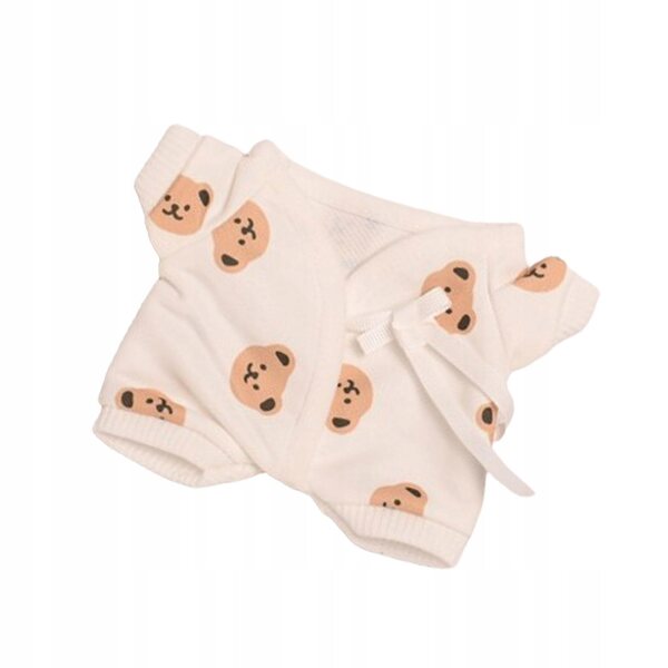 Abbigliamento morbido e confortevole per bambole da 17 cm, vestiti fatti a mano