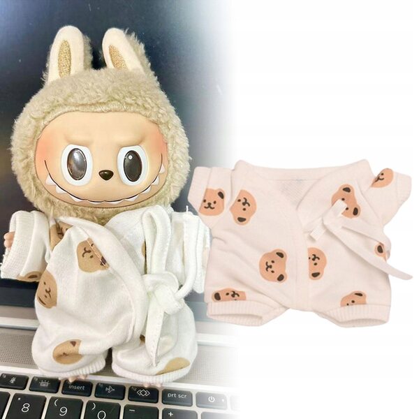 Abbigliamento morbido e confortevole per bambole da 17 cm, vestiti fatti a mano
