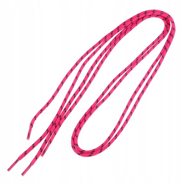 Hochwertige ovale Sportschnürsenkel in Rosa und Rot, 1,2 m, für Kletterschuhe
