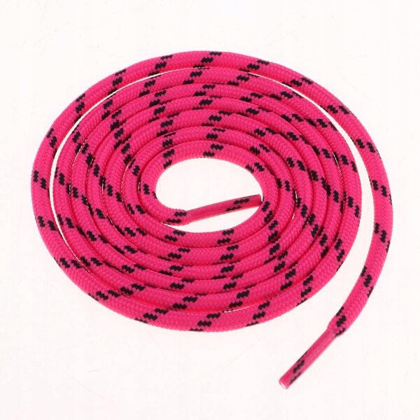 Hochwertige ovale Sportschnürsenkel in Rosa und Rot, 1,2 m, für Kletterschuhe