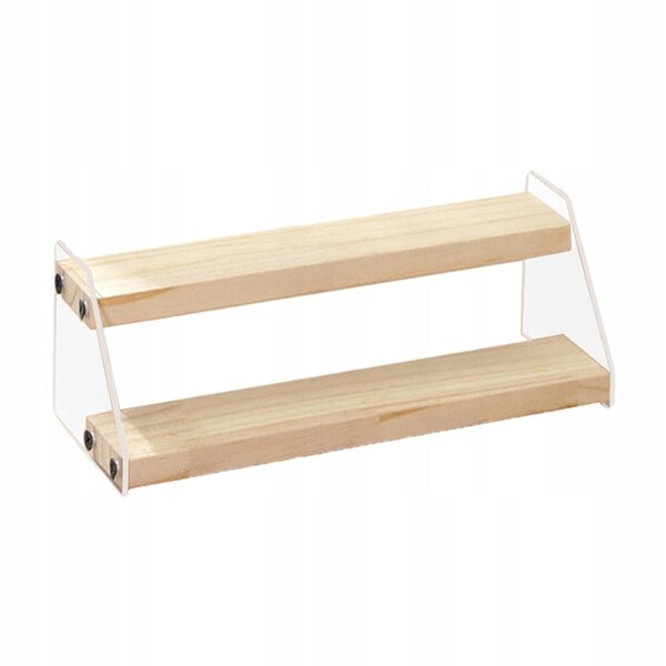2-stufiger Acryl-Display-Organizer, stabiler Halter für Produkte und Zubehör
