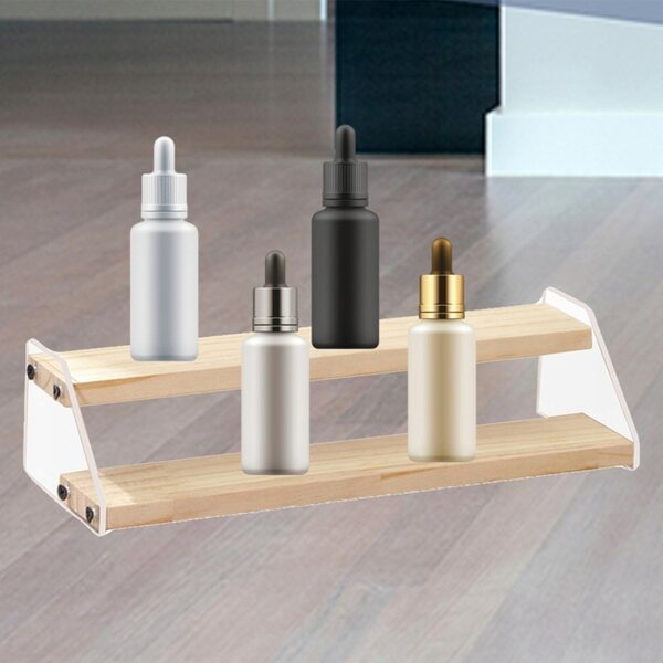 2-stufiger Acryl-Display-Organizer, stabiler Halter für Produkte und Zubehör