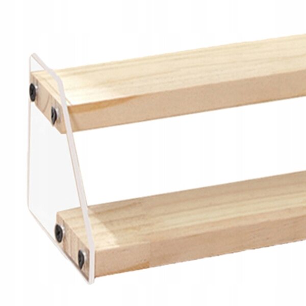 2-stufiger Acryl-Display-Organizer, stabiler Halter für Produkte und Zubehör