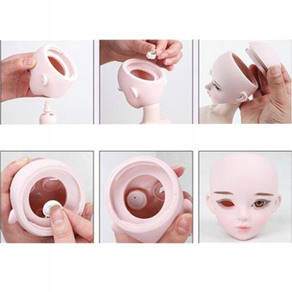 1/3 BJD-Puppe mit 23 getrennten Gelenken, weibliches Modell in Uniform