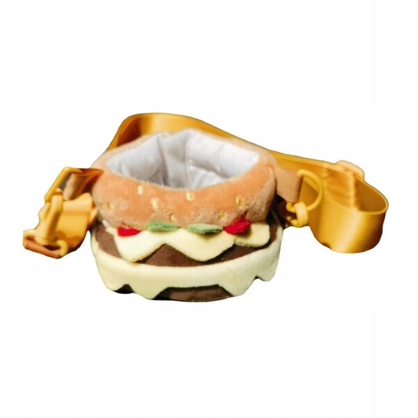 Costume per bambole 17-20 cm a forma di hamburger morbido e decorativo