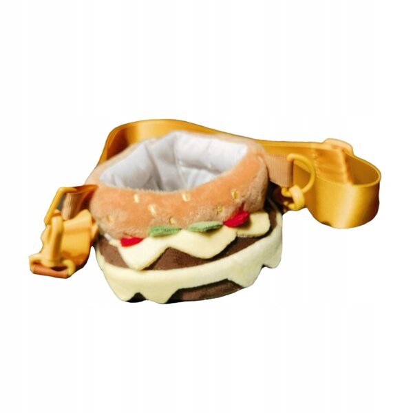 Costume per bambole 17-20 cm a forma di hamburger morbido e decorativo