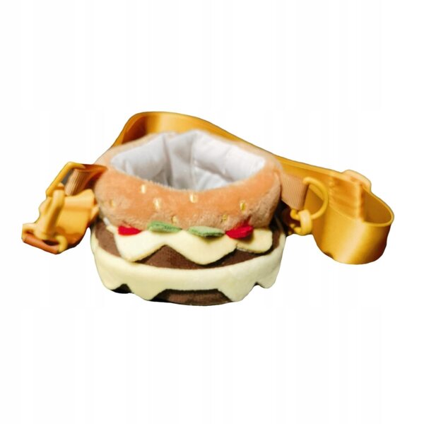 Costume per bambole 17-20 cm a forma di hamburger morbido e decorativo