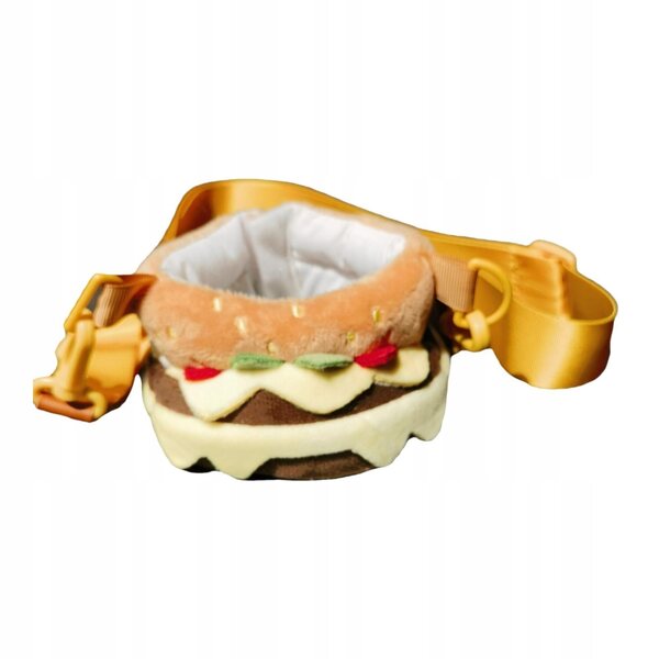 Costume per bambole 17-20 cm a forma di hamburger morbido e decorativo