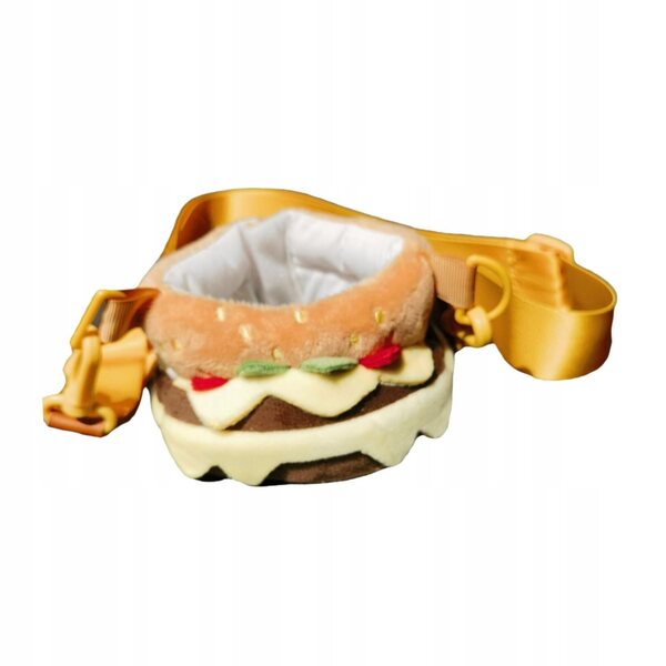 Costume per bambole 17-20 cm a forma di hamburger morbido e decorativo
