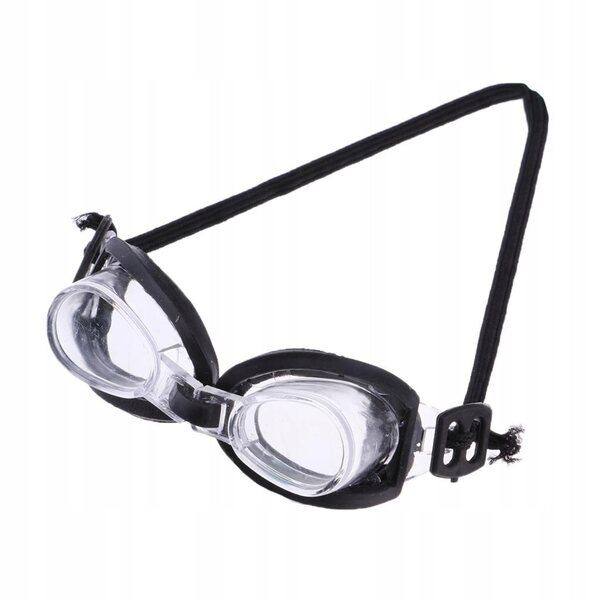 Occhiali da Nuoto Trasparenti e Neri per Bambole 1/6 Blythe Accessori Estivi