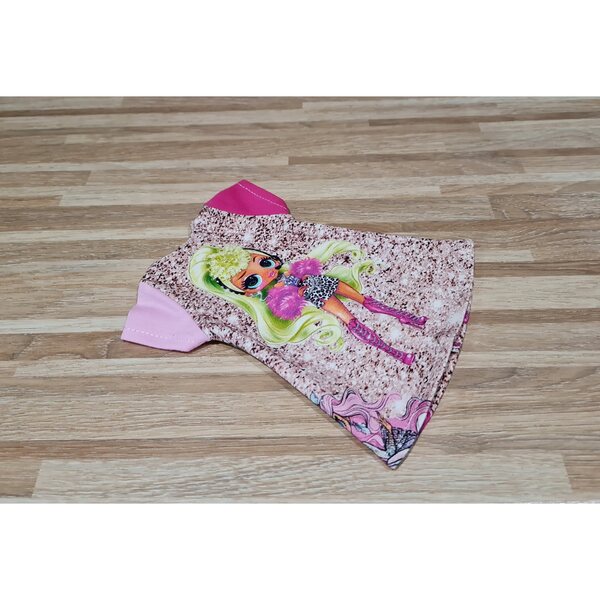 Colorata e allegra vestitino per bambole Paola Reina 32cm in tessuto morbido