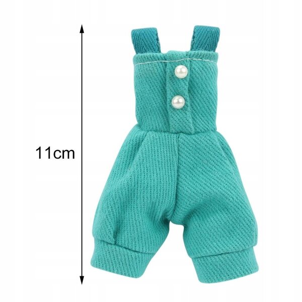 1:6 blaues Prinzessinnenkleid - modische Kleidung für Kinderpuppen