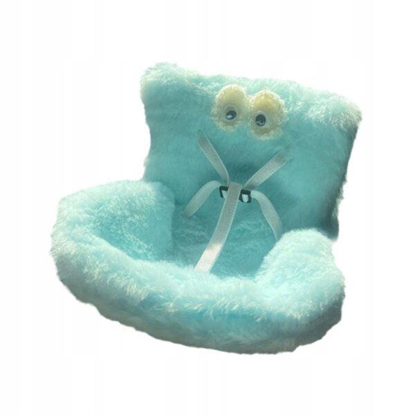 Autositz für Puppe blau 14,5x11x11 cm - Puppenzubehör