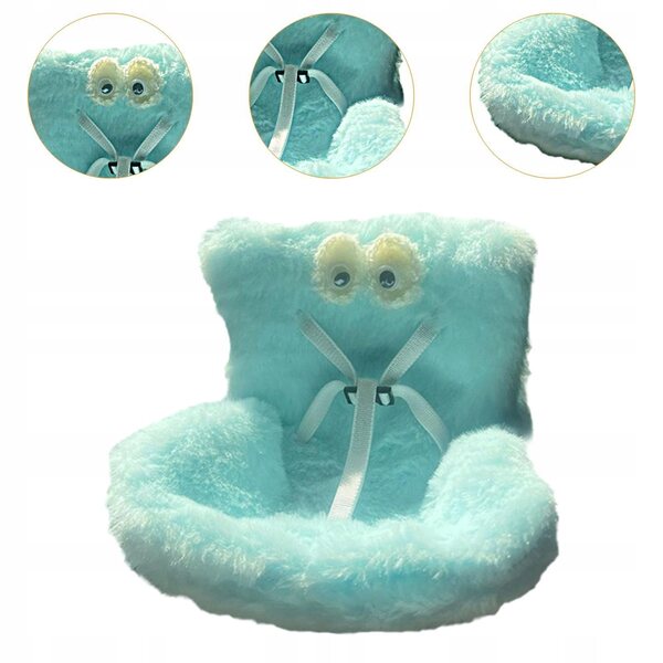 Autositz für Puppe blau 14,5x11x11 cm - Puppenzubehör