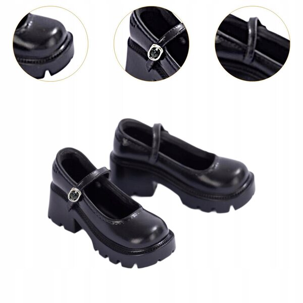 Scarpette in miniatura in PVC scala 1:6 per bambole e action figures 12"