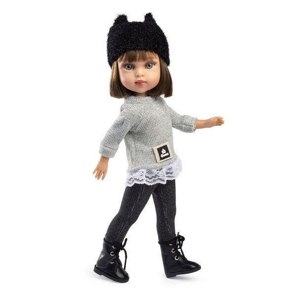 Guca P858 abbigliamento per bambola Penelope 34 cm con scarpe, set 4 pezzi
