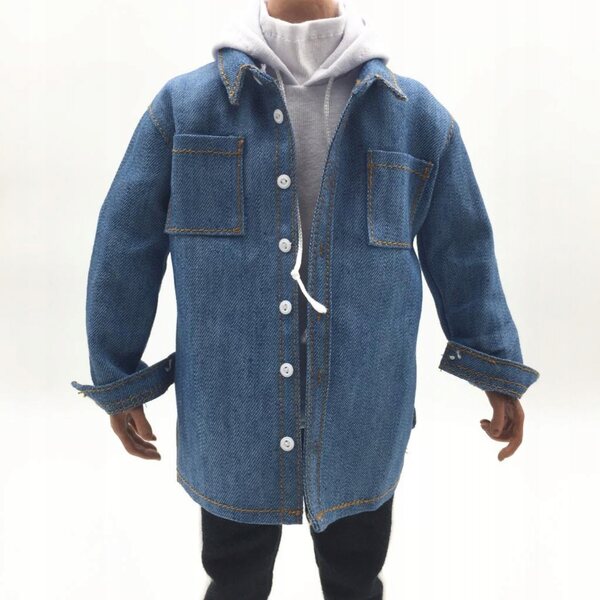 Camicia Cowboy 1:6 per Figurine Maschili da 12 Pollici - Abbigliamento Casual
