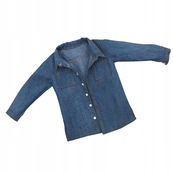 Camicia Cowboy 1:6 per Figurine Maschili da 12 Pollici - Abbigliamento Casual