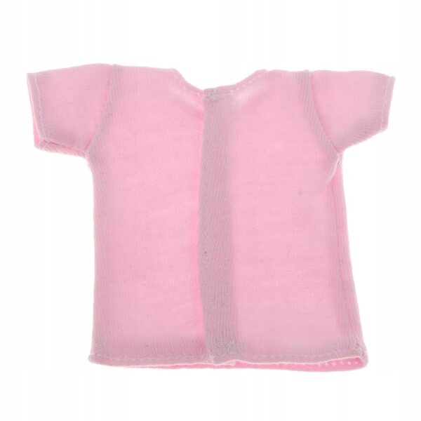 Maglietta rosa casual per bambole 1/6 BJD, abbigliamento doll misura 12 pollici