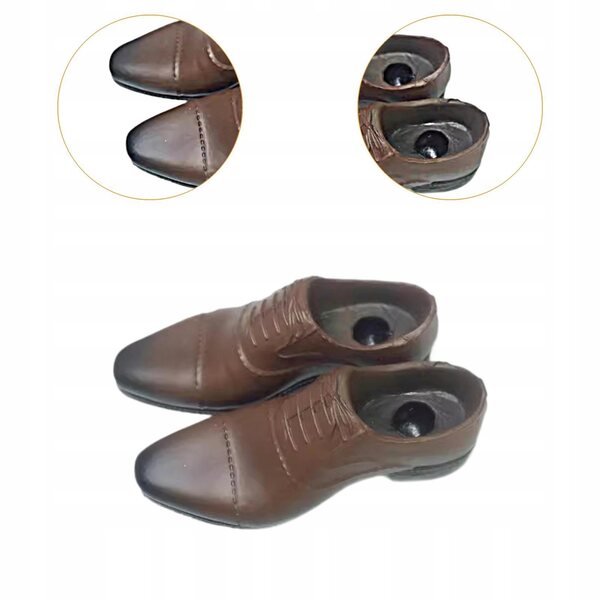 Scarpe per figure in scala 1/6: accessorio realistico ed elegante per figure maschili