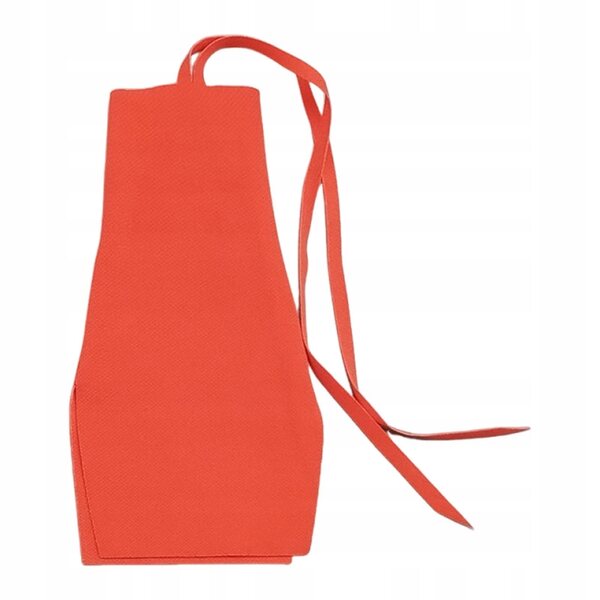 Elegantes orangefarbenes Minikleid für 1:6-Puppen, figurbetonter Stil und verstellbar