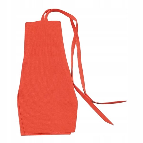 Elegantes orangefarbenes Minikleid für 1:6-Puppen, figurbetonter Stil und verstellbar