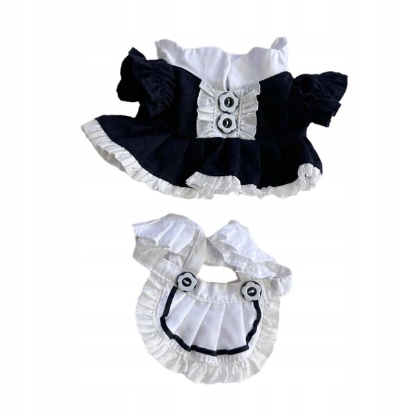 20-cm-Puppenplüschkleid, modisch und weich, perfekt für das DIY-Styling