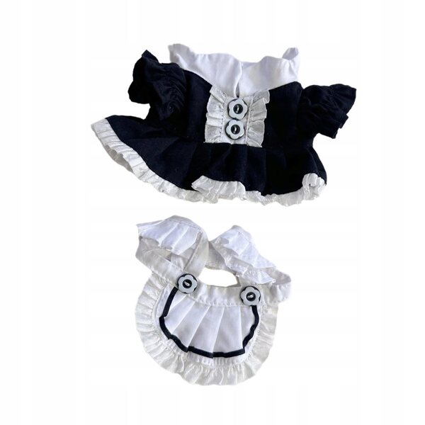 20-cm-Puppenplüschkleid, modisch und weich, perfekt für das DIY-Styling