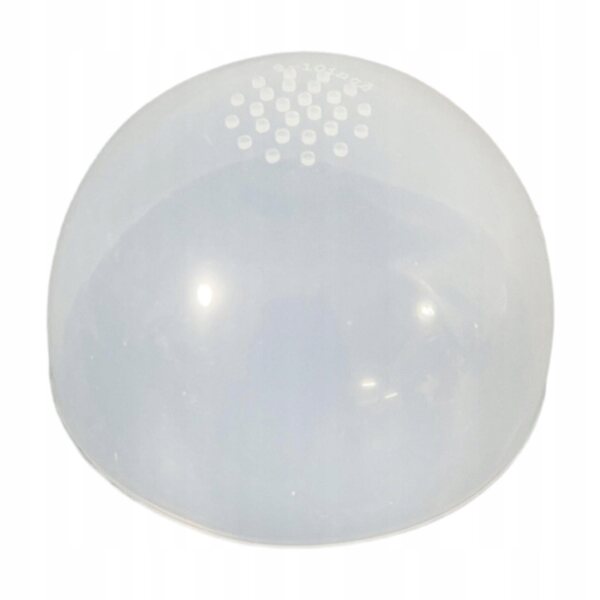 Copricapo in silicone per testa bambola trasparente 22-23 cm universale