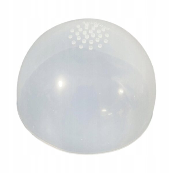 Copricapo in silicone per testa bambola trasparente 22-23 cm universale