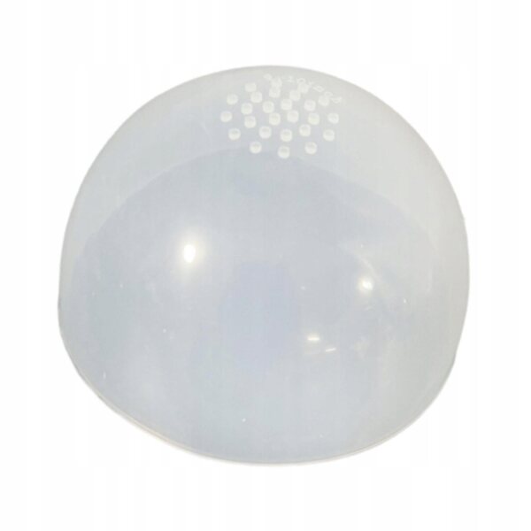 Copricapo in silicone per testa bambola trasparente 22-23 cm universale