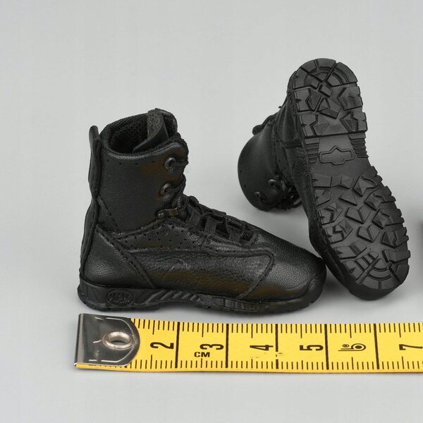 Miniature Scarpe in Pelle PU Scala 1:6 per Figurine Maschili 12 Pollici 5 cm