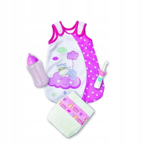 Set completo per il sonno della bambola Simba con accessori per giochi