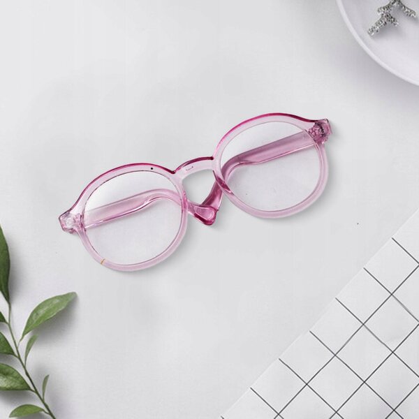 Mini Occhiali Rosa per Bambole 17 cm Accessori per Costumi e Gioco