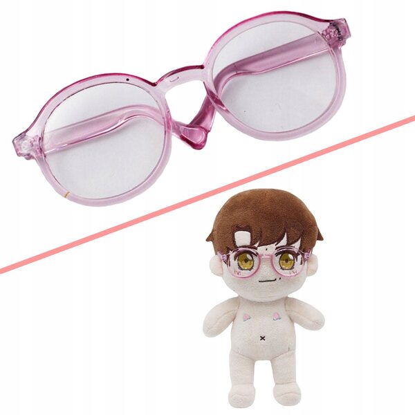 Mini Occhiali Rosa per Bambole 17 cm Accessori per Costumi e Gioco