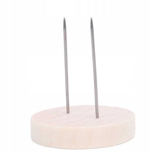 Set 24 Pezzi Stendibiancheria per Bambole in Legno con Aghi Singoli e Doppi